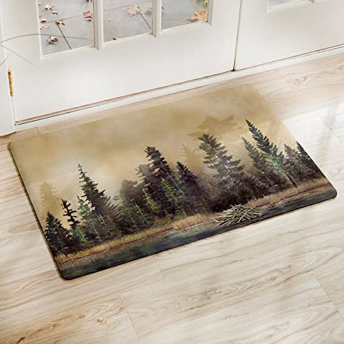 BLACK FOREST DECOR Woodland Mist Floor Mat