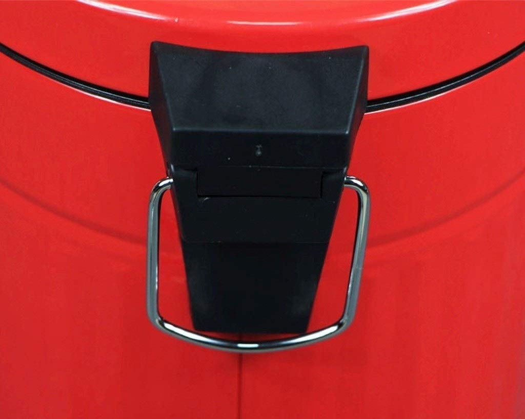 Amazon｜赤いゴミ箱、家庭用分類レトロスタイルのゴミ箱キッチンベッド
