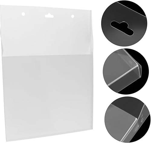 Miniatura 2 de Soporte para archivos de revista, soporte para archivos, para colgar en la pared, carpetas de archivos, soporte de pared transparente, organizador