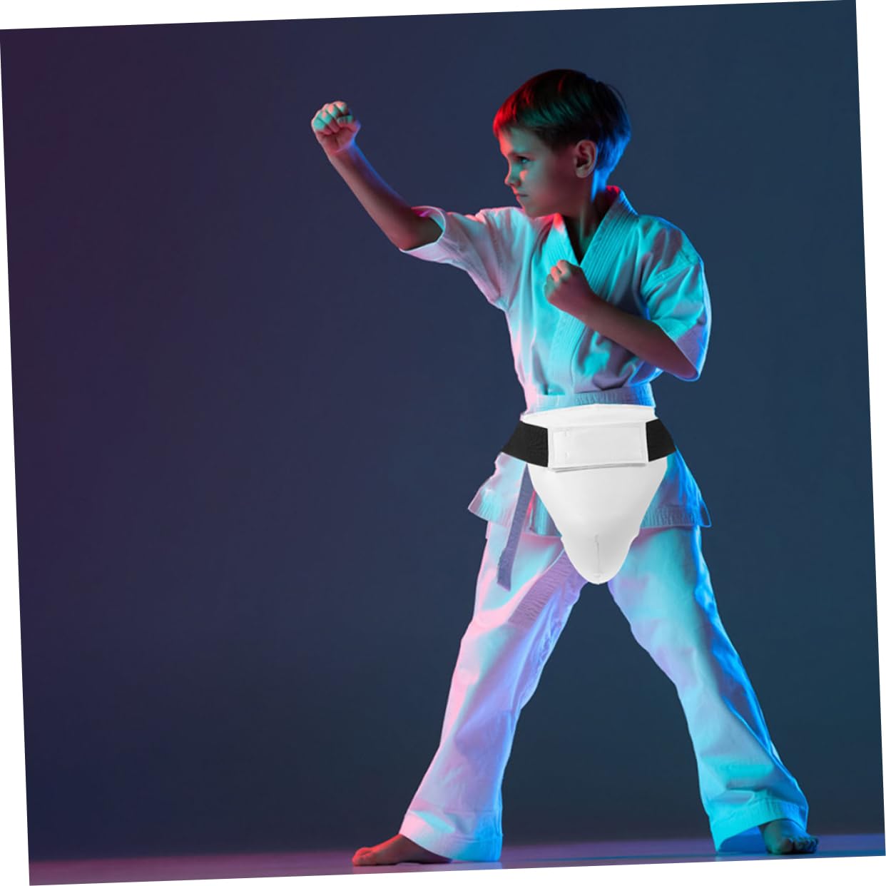 Protector De Entrepierna Coquilla De Boxeo para Hombres Protección Inguinal Equipo De Protección para Boxeo para Entrenamiento De Artes Marciales