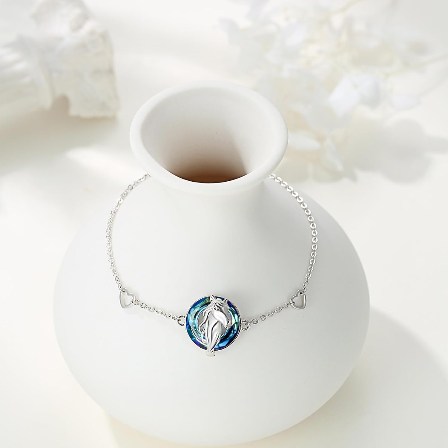 Animal Bracelet for Women, 925 Sterling Silver, Adjustable, Animal Jewelry Great Gift for Women.