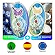 icMentol-200 Kapseln Menthol kugeln, Aroma Kapsel, Aromakugeln, DIY Click Kugeln, Heidelbeer-Gruppe (100 blueberry + 100 coconut)