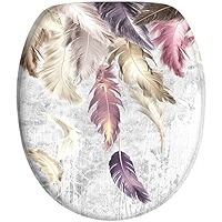 Sanilo Toilet Seat, Great Range Of Colorful Toilet Seats, Stable Hinges, Easy To Mount (Cool Cat