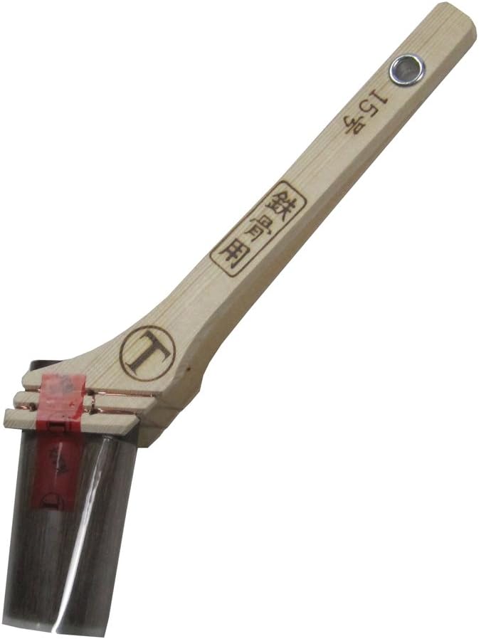 Otsuka Brush, Steel Frame and Bridge Brush, for Steel Frames, Different Streams, Red, No. 15