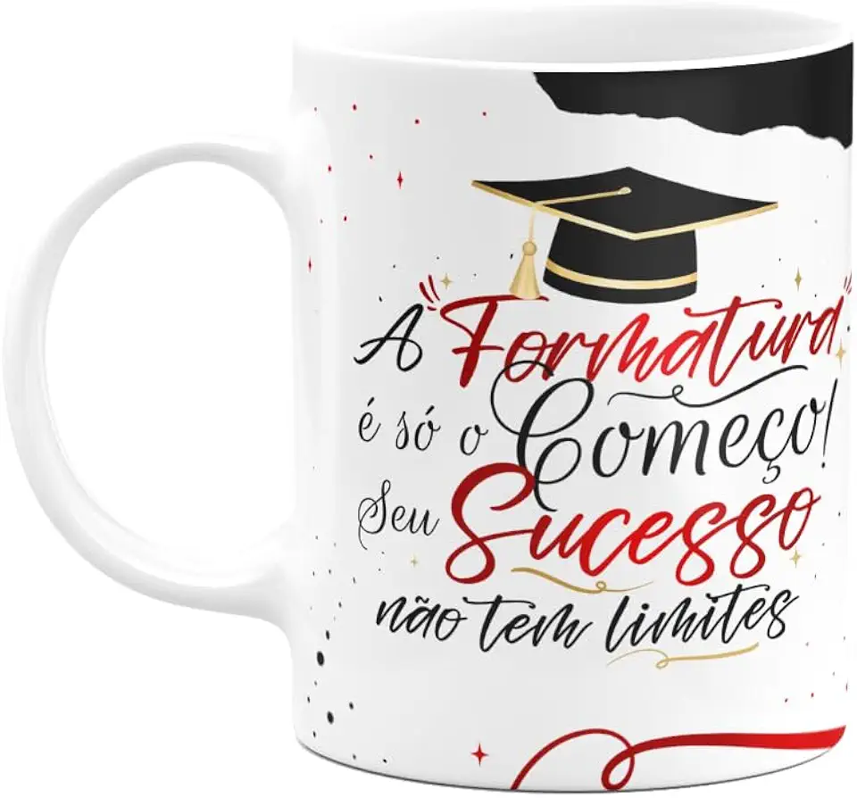 JPS INFO, Caneca Formatura - A formatura ? s? o come?o - M2