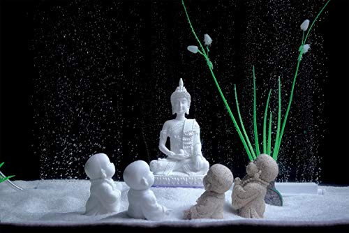 Image of Carefree Fish Aquarium Decoration Minimalist Sandstone Buddha Fish Tank Decor Bring Home a Ray of SunshineiE†Please Note The Sizeia€