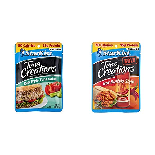 StarKist Tuna Creations Deli Style Tuna Salad (Pack of 12) and St...
