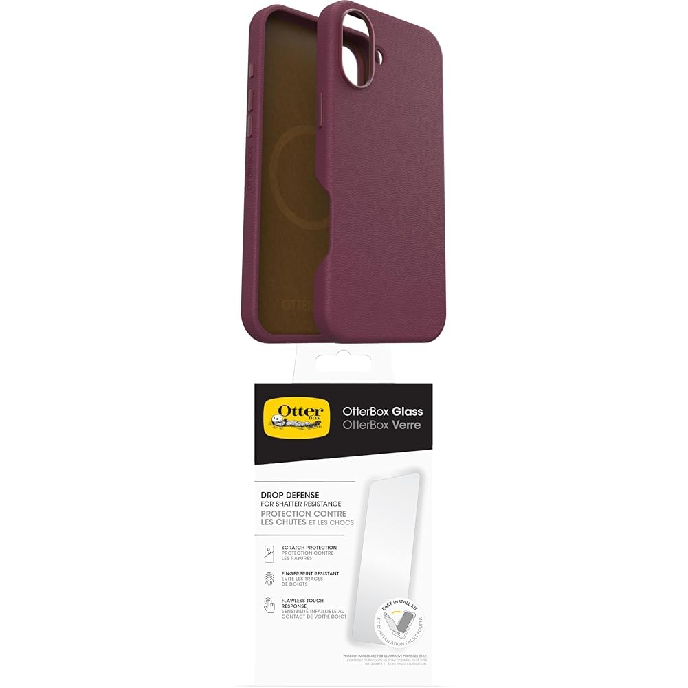 OtterBox Symmetry Series Cactus Leather MagSafe Hülle für iPhone 16 Plus