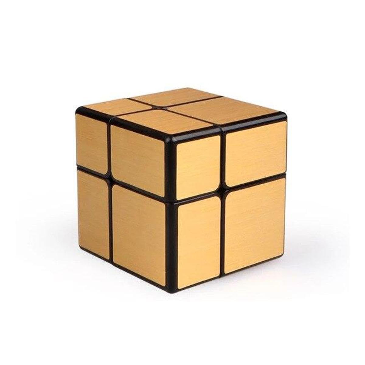 CUBESKOOL Qy-2X2 Mirror Speed Cube Mirror Blocks Cube 3x3x3 Different Shapes Puzzle Cube Toys for Kids Adult