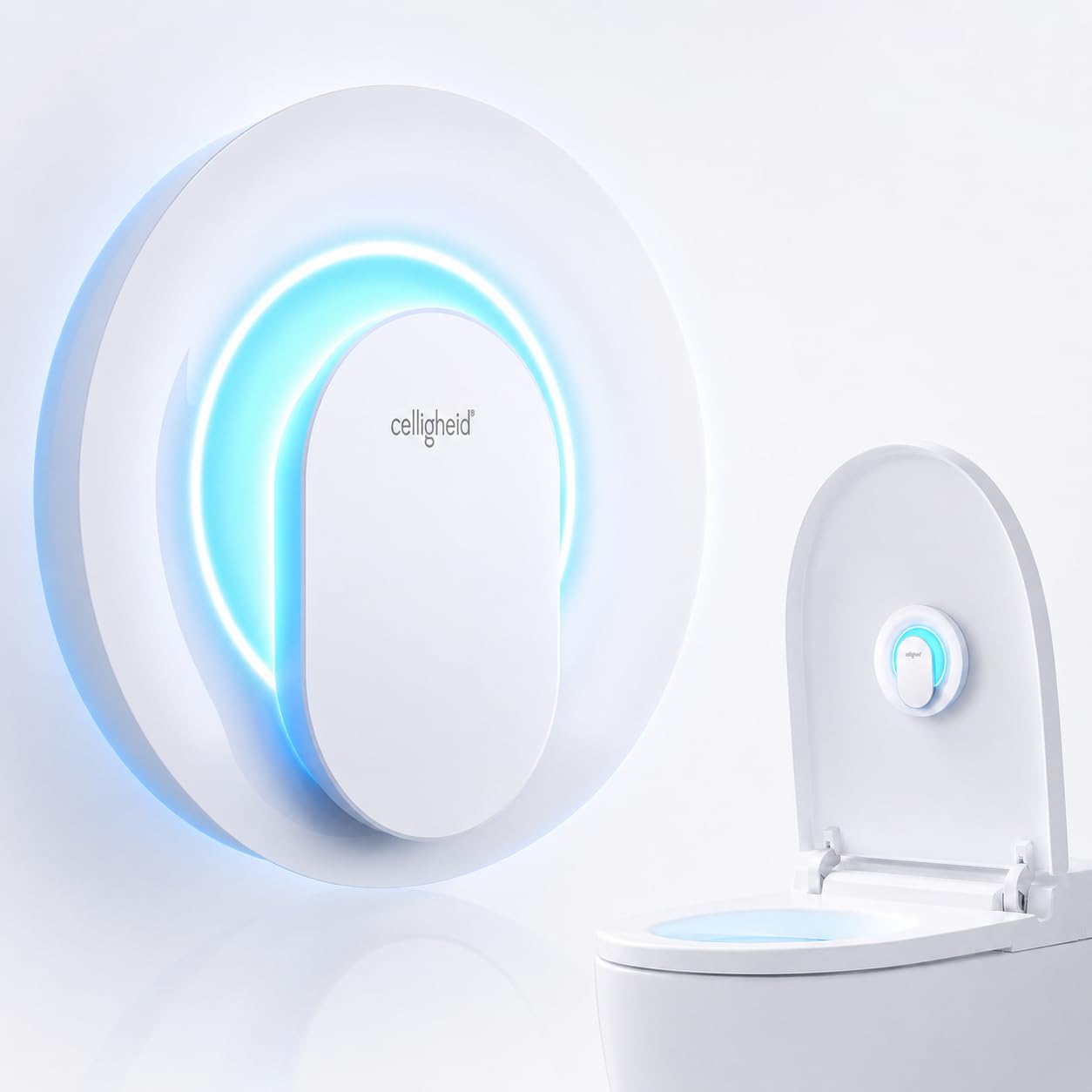 Smart Toilet Guard UV Sanitizing Automatic Toilet Cleaner &amp; Deodorizer, Continuous Cleaning System Third-Party Tested, Helps Reduce Buildup, Odors &amp; Stains - Bowl Freshener &amp; Odor Eliminator