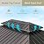 Patio Tree 12' x 16' Patio Hardtop Gazebo Outdoor Non-Rust Aluminum Permanent Pergola Shelter Tent with Galvanized Steel Canopy Roof, Mosquito Netting and Privacy Curtain