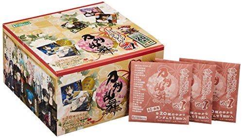 Épées de collecte de badges à collectionner Touken Ranbu Vol.1 - Box complète de 8 pièces