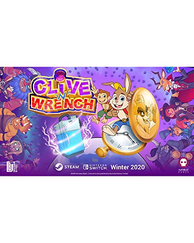 Clive 'N' Wrench Nintendo Switch aventure temporelle et plateforme 3D - 2