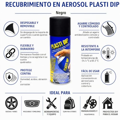 Pintura plástica en aerosol 8 pintura plastica en aerosol marca Plasti Dip (2)