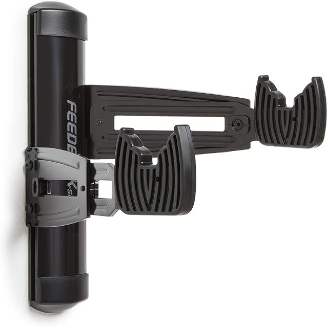 Feedback Sports Unisex's Velo Wall 2D Bicycle Storage Rack, Black, One Size