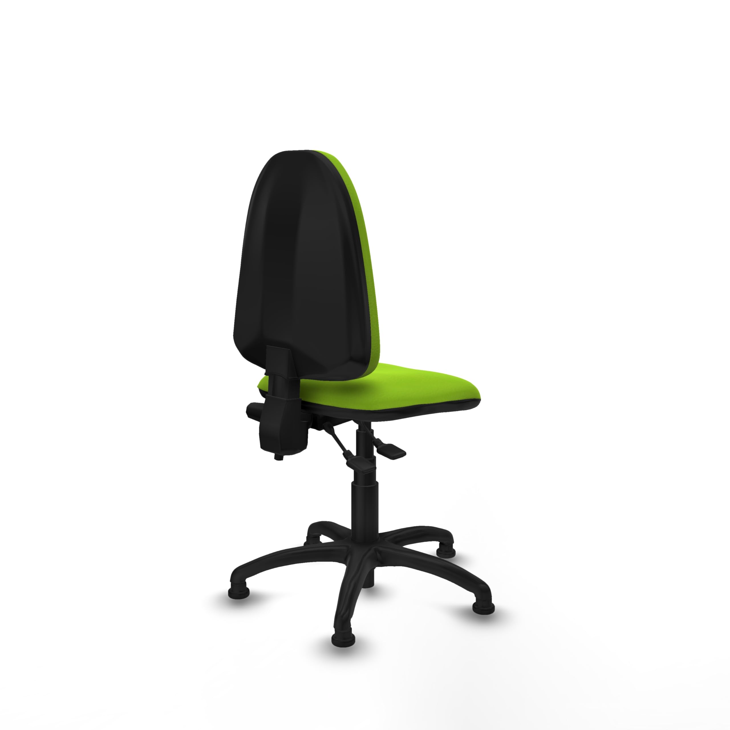 Piqueras y Crespo - Silla Escritorio sin Ruedas Aýna sin Brazos. Equipado con Contacto Permanente de Doble Maneta y Espuma de Corte