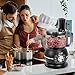 Smart Upgraded Food Processor 12 Cup, Electric Food Chopper Slicer with French-Fry Slicing Shredding Chopping Kneading Cutter, For Meat, Vegetable, Fries, Cheese, Meat & Veggie Prep, Puree