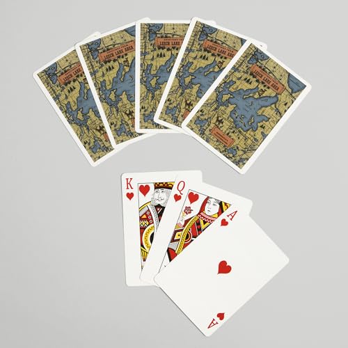 Baraja de naipes tamaño póker, 52 cartas para adultos miniatura 7