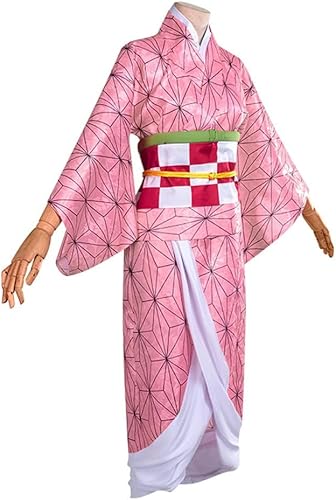 Miniatura 4 de Anime Cosplay Costume Kimono for Adult Robe Halloween Outfit With Props Wig