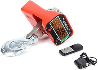 3T 6600lbs Crane Scale Digital Hanging Scale OCS-C Heavy Duty Industrial LED Hanging Scale with Hook Hanging Scale