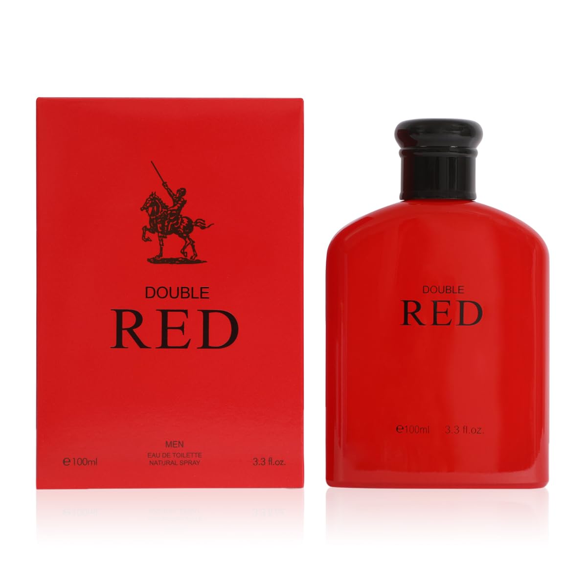 Double Red Spray Cologne - Eau De Toilette for Men - 3.3 fl.oz