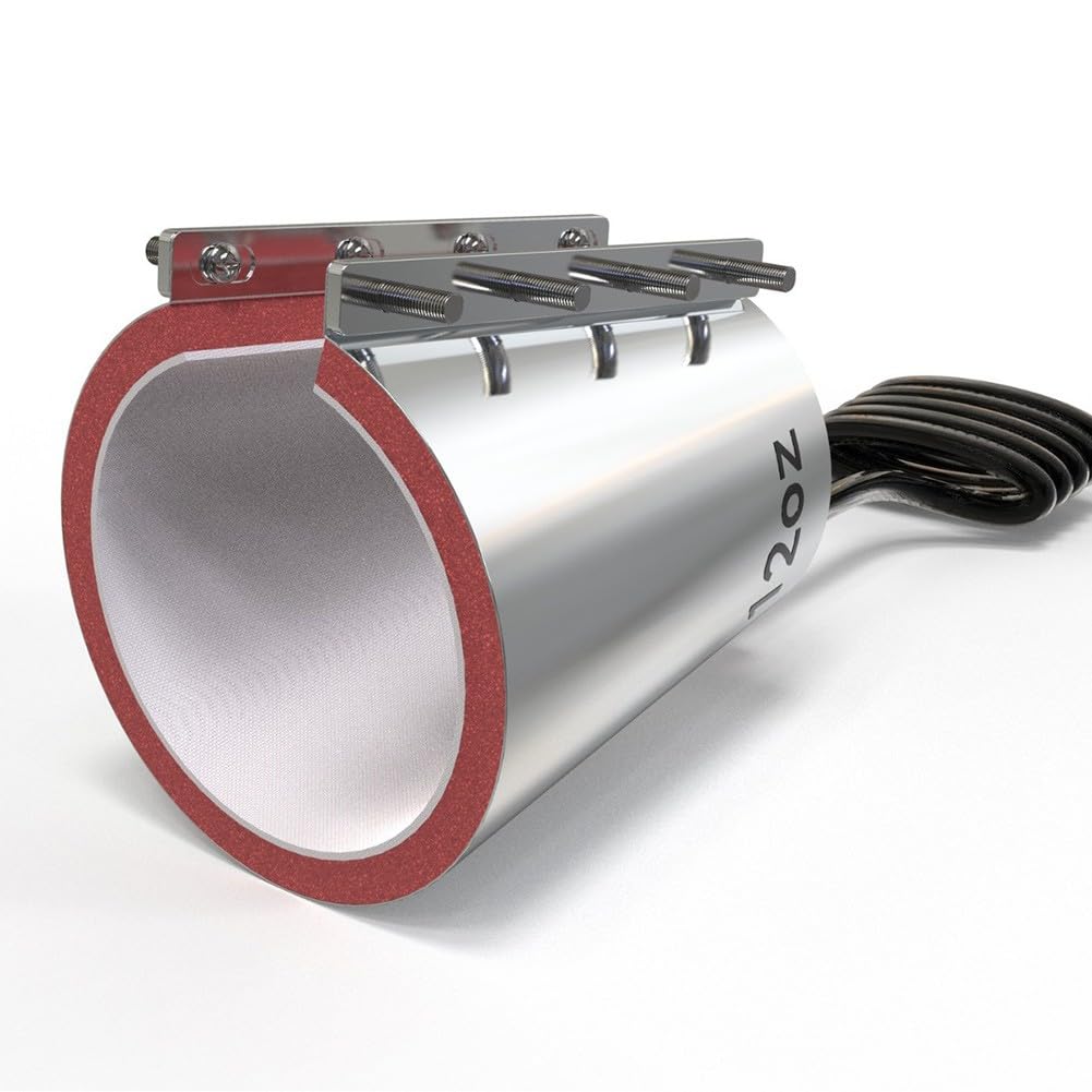 Prensa térmica de silicona para máquina de impresión de tazas, resistente a altas temperaturas (-17.8-204.4 °C), 250-500 W, 230 × 115 mm, mecanizado CNC
