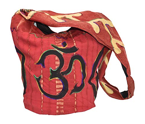 Image of Mandala Crafts Hippie Bag, Large Boho Hobo Purse for Women, Crossbody Shoulder Sling Bags for Indie Style Bohemian Accessory