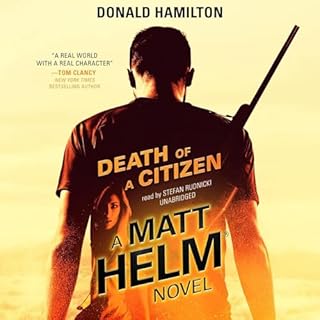 Death of a Citizen Audiolibro Por Donald Hamilton arte de portada