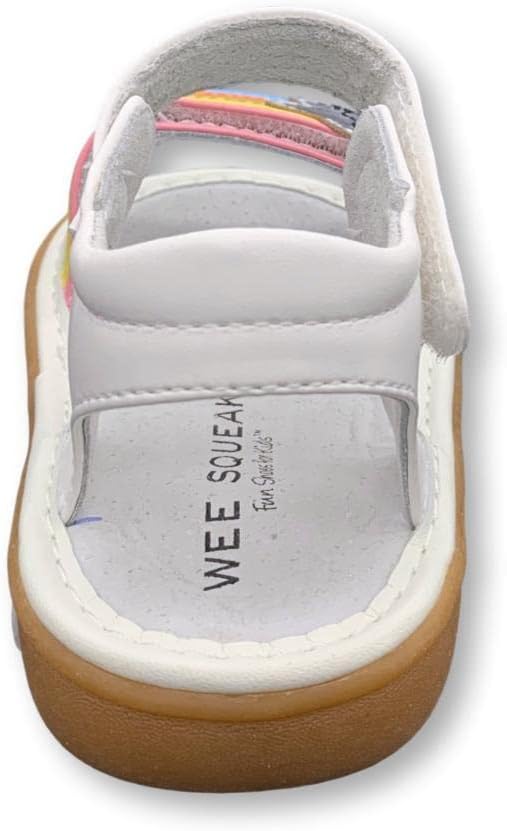 Wee Squeak Toddler Squeaky Sandals with Removable Squeaker in Fun Styles & Colors for Boys and Girls