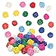PEOVLVN 30 Stück Rattankugeln Deko Kugeln Rattan Kugeln Spielzeug 3cm Rattankugeln Vogelspielzeug Bird Chew Toys für DIY für Papageien,Bird Spielzeug,DIY Handwerk,Blumen Schmuck