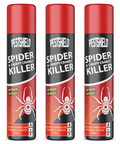 Pestshield 3 x Spider & Creepy Crawly Insect...