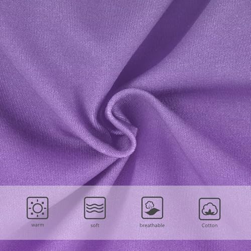 Joisal Cotton Girls Underwear Toddlers Violet Dark Orchid Gradient Panties for Girl Aesthetic Underpants Briefs 2t3