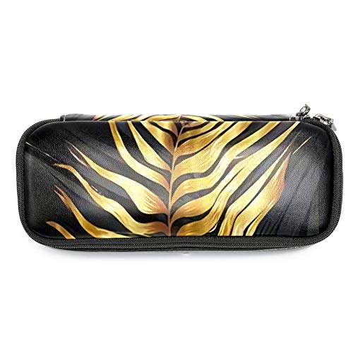 Preisvergleich Produktbild Personalisierbares farbiges Federmäppchen, Kapazität, Stifteetui, Doppelreißverschluss, Schreibwaren-Tasche, Kosmetiktasche mit Fächern für Mädchen, Jungen und Erwachsene