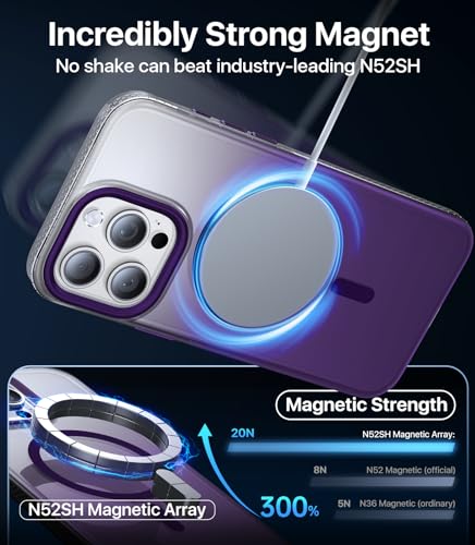 Coque antichoc iPhone 15 Pro Max MagSafe fine dégradé élégant