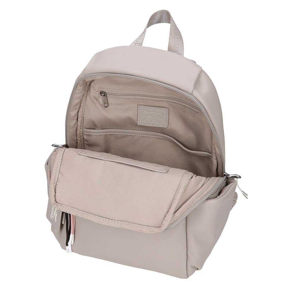 Zaino Reebok Tina Adaptable Tablet 9 pollici Grigio 25.5x35x14 cm Pelle sintetica 12.5L
