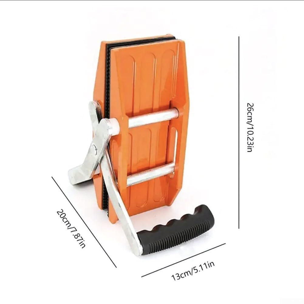1 x robuste Granit-Trageklemme, 299 kg Hebewerkzeug mit rutschfestem Griff für Glas, Stein, Metallplatten, Aluminium-Legierung für Bauarbeiter (3)