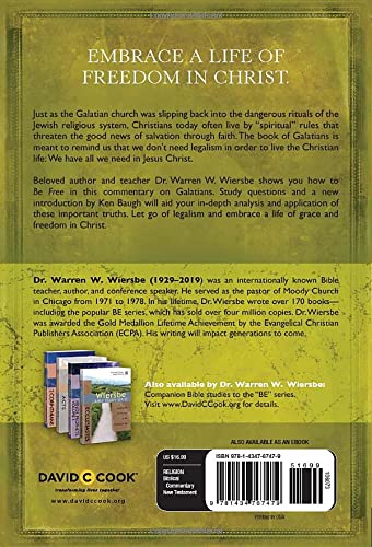 Be Free (Galatians): Exchange Legalism for True Spirituality - Image 2