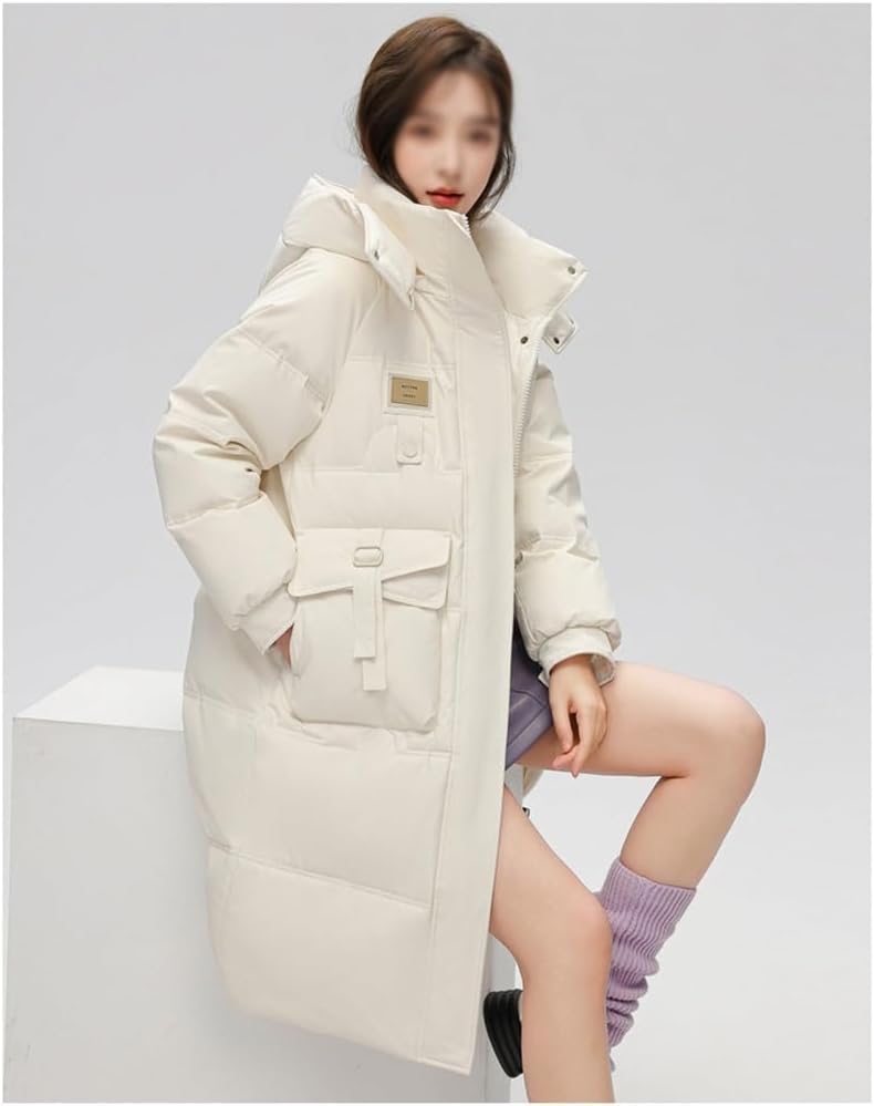 Down Jacket Women's Medium-length High-end Thickened Warm Winter