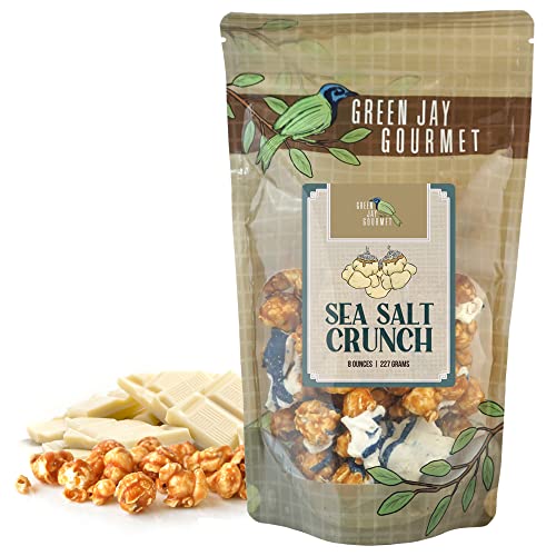 Green Jay Gourmet Popcorn - White Chocolate Sea Salt Crunch