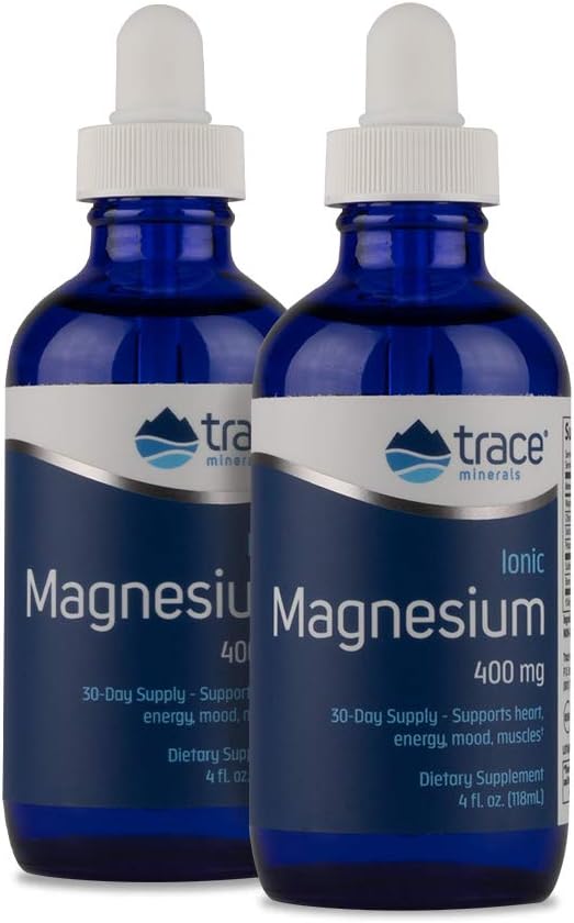 Trace Minerals Liquid Ionic Magnesium 400 mg Helps