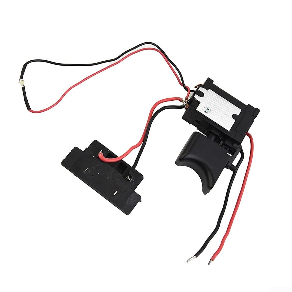 Replacement Trigger Switch with Light for Cordless Drills, 12V14 4V18V