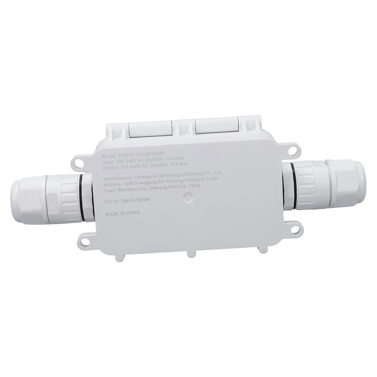 FTVOGUE WiFi Smart Junction Box, 16A Outdoor Timer Switch, 230V, for Garden