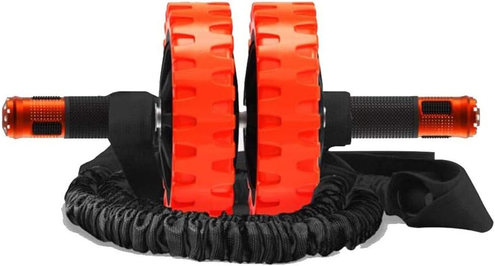 Abdominal Muscle Wheel - Push-UP Bar, Hand, Jump Rope and Knee Pad Portable Equipment for Home Exercise