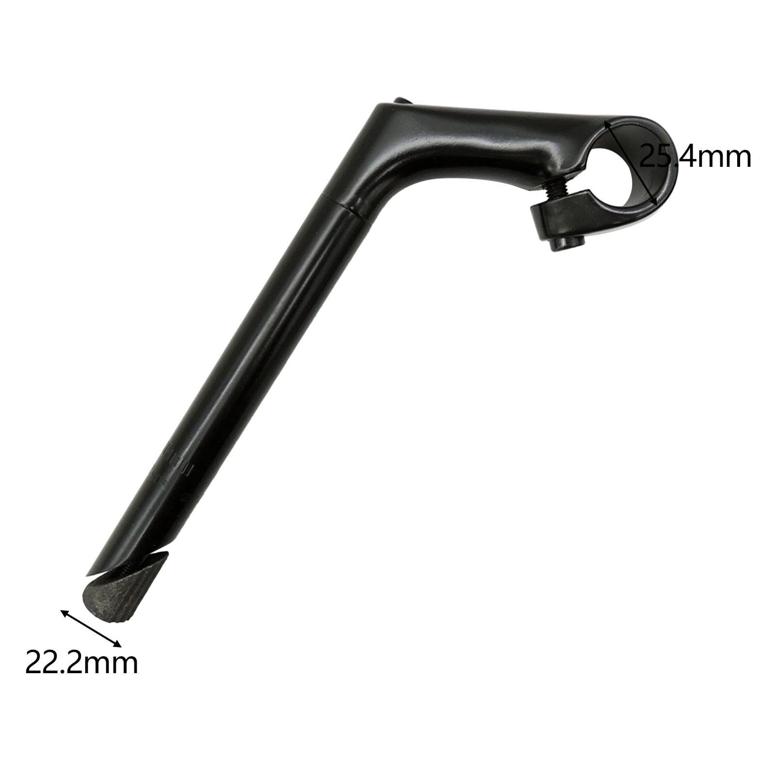 アルミ製 L字型 ステム 22.2 Amazon | アルミ合金製バイクステム 軽量設計 耐久性 7.5cmx22cm 25.4