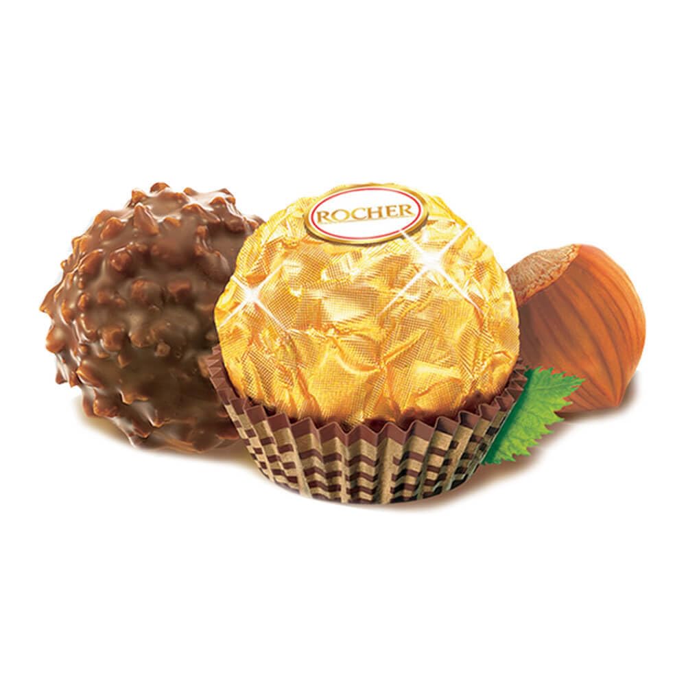 Pack Ferrero Rocher Bombones de Chocolate – Caja Ideal para Regalo, Celebraciones o San Valentín – Delicioso Detalle Premium