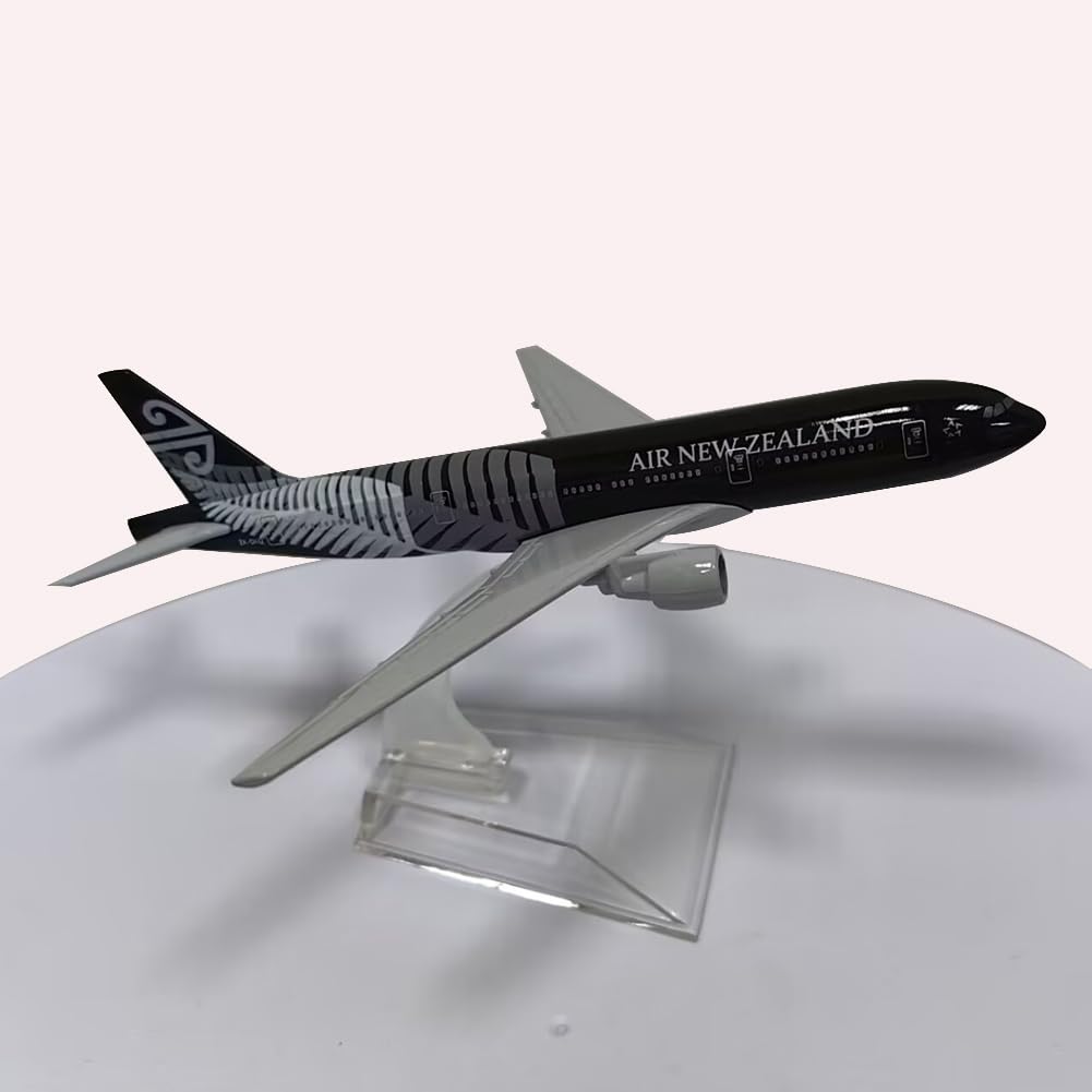 Modèle Réduit Avion Boeing 777 Alitalia 1/400 – Diecast Métal Alliage Avec Support, Idéal Collectionneurs Et Cadeau Aviation