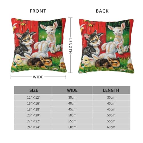 Housses de Coussin 60x60 cm Housses de Coussin Exterieur Impermeable