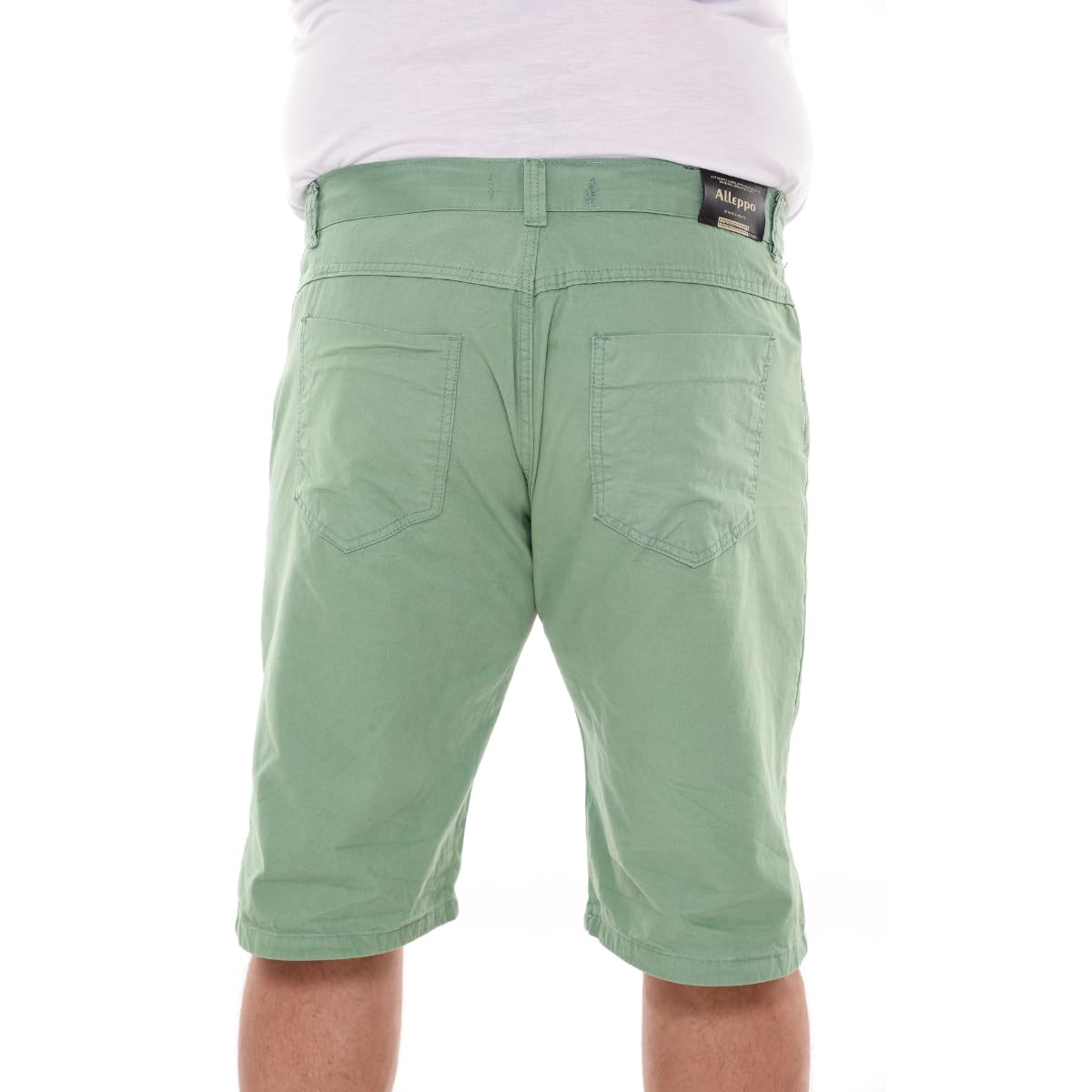 Alleppo Jeans Bermuda Masculina Plus Size em Sarja, Verde em promoção! Veja a oferta e mais achadinhos de Shorts & Bermudas 8 Hoje é o melhor dia para comprar Alleppo Jeans Bermuda Masculina Plus Size em Sarja, Verde com aquele preço maroto! Promoção! Aproveite a oferta! 8