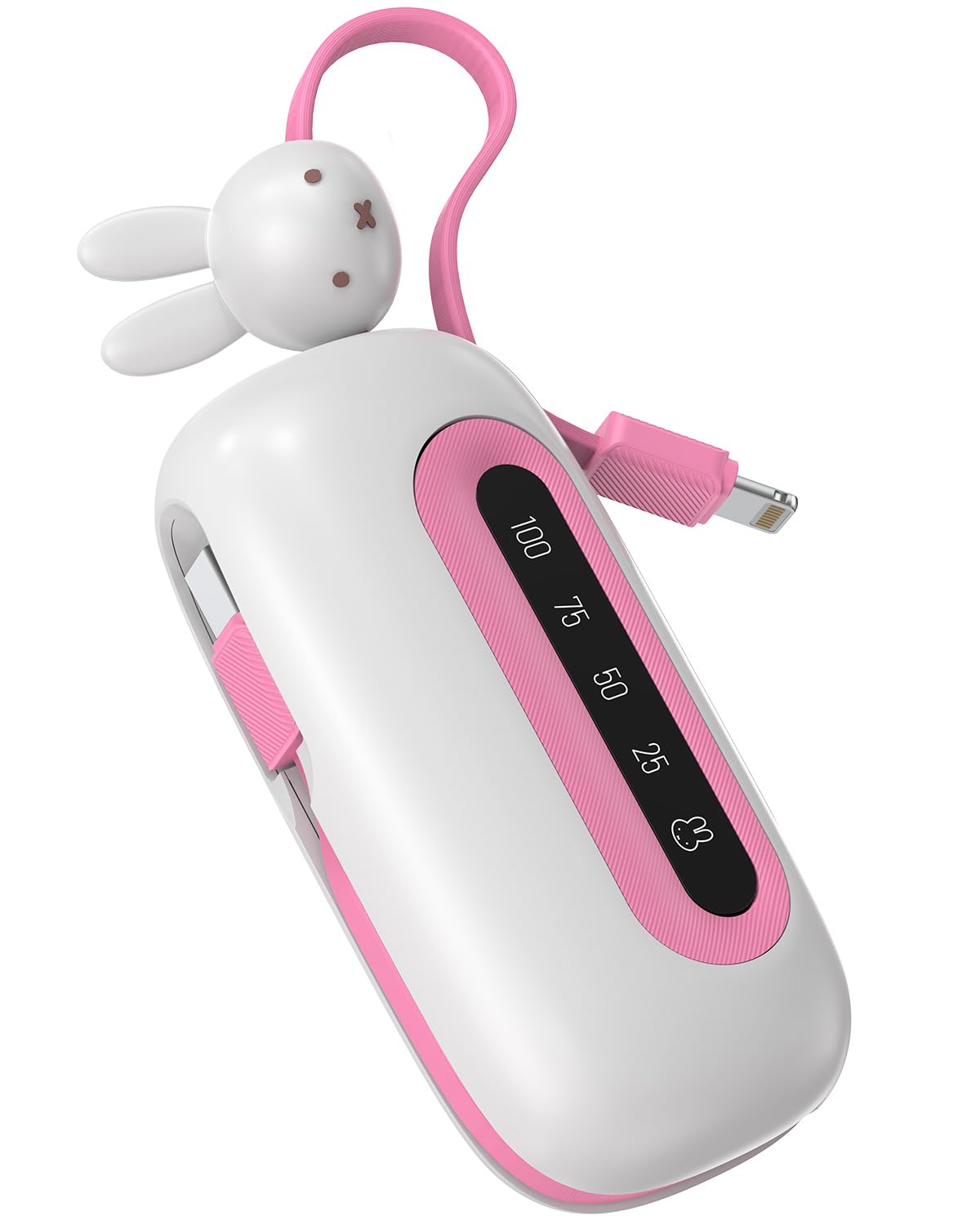 MIPOW Batería externa Miffy de 20 W, color rosa