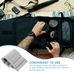 PATIKIL Camera Bag Divider, 4Pcs 10.43"x4.92"x0.55" Shockproof Camera Bag Inserts Separator Pad Protective Lens for Nikon Camera DSLR Protect Bag Organizer Universal Divider Cushion, Gray